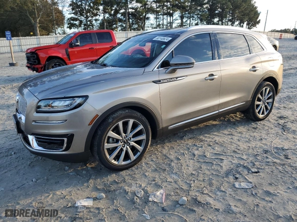 2019 Lincoln Nautilus Select with VIN 2LMPJ8K99KBL56745, listed as a Copart auction lot 80148624 with NaN miles and Salvage Title. Bid and sale history available at carsss.com. Image 1.