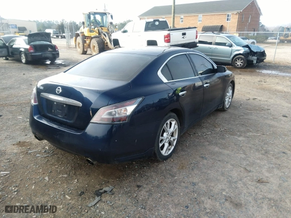 2012 Nissan Maxima 3.5 SV with VIN 1N4AA5AP8CC868105, listed as a IAAI auction lot 41490842 with 1 mi miles. Bid and sale history available at carsss.com. Image 4.