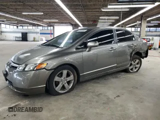 2006 Honda Civic LX with VIN 1HGFA16516L051998, listed as a Copart auction lot 47038345 with 166,496 mi miles and Salvage Title. Bid and sale history available at DreamBid. Image 1.