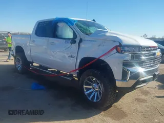 2022 Chevrolet Silverado 1500 LT with VIN 1GCPWCED9NZ194847, listed as a IAAI auction lot 41697455 with 18,174 mi miles and . Bid and sale history available at DreamBid. Image 1.