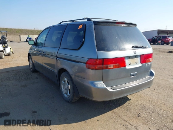 2000 Honda Odyssey EX z VIN 2HKRL187XYH619354, wystawiony jako IAAI lot #41461901 z przebiegiem Nie podano mil oraz . Historia ofert i sprzedaży dostępna na DreamBid. Obrazek 3.