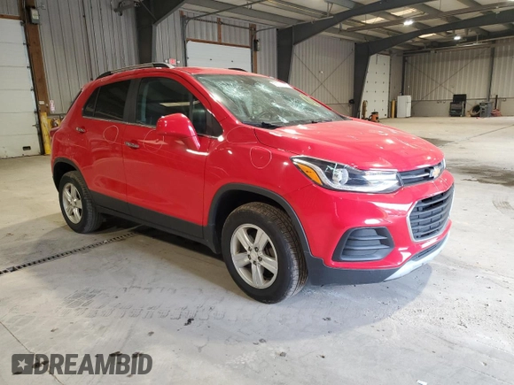 2018 Chevrolet Trax LT with VIN 3GNCJPSB0JL223720, listed as a Copart auction lot 53514395 with 60,520 mi miles and Salvage Title. Bid and sale history available at DreamBid. Image 4.
