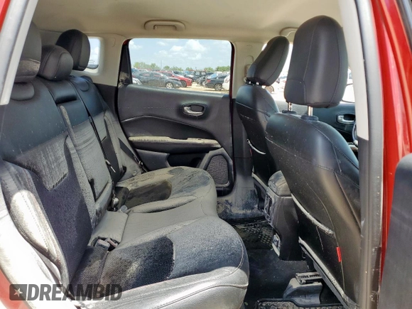 2020 Jeep Compass Trailhawk with VIN 3C4NJDDB5LT177298, listed as a Copart auction lot 61922045 with 108,619 mi miles and Salvage title. Bid and sale history available at DreamBid. Image 11.