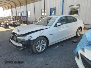 2015 BMW 5 Series 528i xDrive with VIN WBA5A7C56FD622815, listed as a Copart auction lot 68865834 with 76,655 mi miles and Salvage title. Bid and sale history available at DreamBid. Image 1.