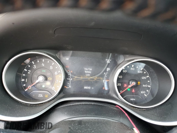 2019 Jeep Compass Limited z VIN 3C4NJDCB7KT766515, wystawiony jako Copart lot #58787435 z przebiegiem 88 243 mil mil oraz Szkoda całkowita • Salvage title. Historia ofert i sprzedaży dostępna na DreamBid. Obrazek 9.