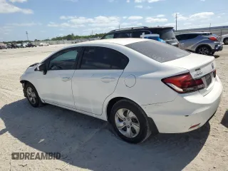 2014 Honda Civic Sedan LX with VIN 19XFB2F50EE051256, listed as a Copart auction lot 55284985 with 148,871 mi miles and Salvage Title. Bid and sale history available at carsss.com. Image 2.