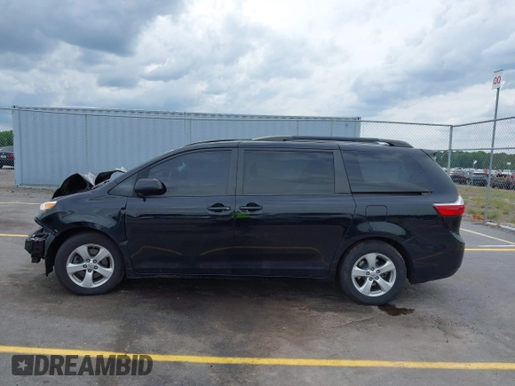 2016 Toyota Sienna LE AAS with VIN 5TDKK3DC5GS709314, listed as a IAAI auction lot 42094663 with 123,523 mi miles and . Bid and sale history available at DreamBid. Image 13.
