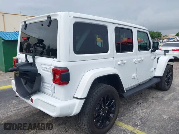 2022 Jeep Wrangler Unlimited Sahara с VIN 1C4HJXENXNW139005, выставлен на аукционе IAAI как лот 42645982 с пробегом 60 790 миль миль и . История ставок и продаж доступна на DreamBid. Изображение 4.