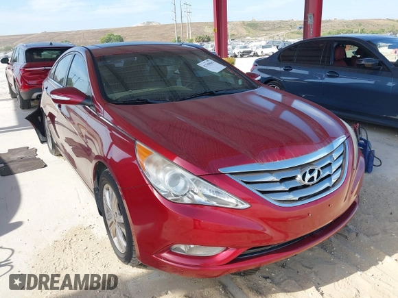 2013 Hyundai Sonata Limited with VIN 5NPEC4ACXDH521491, listed as a IAAI auction lot 42100842 with 90,270 mi miles and . Bid and sale history available at DreamBid. Image 1.