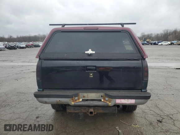 1997 Chevrolet Silverado 1500 with VIN 1GCEK19R6VE100721, listed as a Copart auction lot 50791185 with 100,724 mi miles and Salvage Title. Bid and sale history available at DreamBid. Image 6.