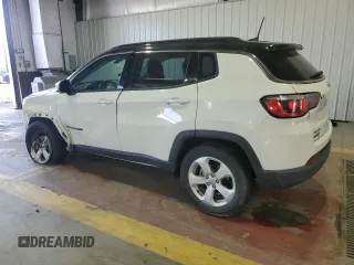 2020 Jeep Compass Latitude with VIN 3C4NJDBB8LT112495, listed as a Copart auction lot 60070765 with 63,055 mi miles and Salvage title. Bid and sale history available at DreamBid. Image 2.