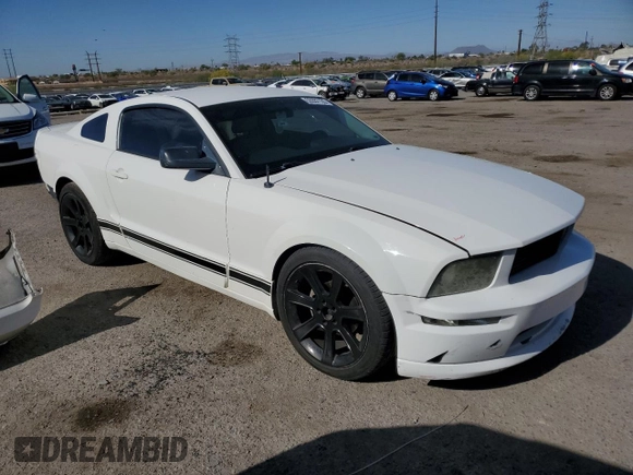 2008 Ford Mustang Deluxe with VIN 1ZVHT80N185201647, listed as a Copart auction lot 53337135 with 168,425 mi miles and Salvage Title. Bid and sale history available at carsss.com. Image 4.