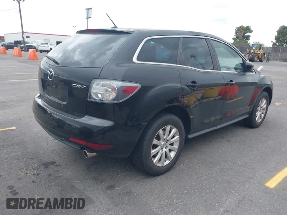 2010 Mazda CX-7 Sport with VIN JM3ER2WM1A0348304, listed as a IAAI auction lot 42053541 with 123,099 mi miles. Bid and sale history available at carsss.com. Image 4.
