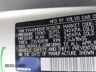 2015 Volvo XC60 T5 Drive-E Premier z VIN YV440MDB9F2613538, wystawiony jako IAAI lot #42183886 z przebiegiem 115 768 mil mil oraz . Historia ofert i sprzedaży dostępna na DreamBid. Obrazek 9.