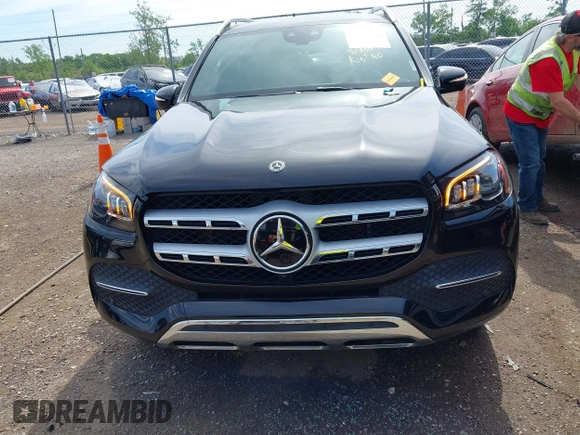 2020 Mercedes-Benz GLS 450 with VIN 4JGFF5KEXLA163523, listed as a IAAI auction lot 42270281 with 57,387 mi miles and . Bid and sale history available at DreamBid. Image 13.