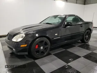 2000 Mercedes-Benz SLK-Class Kompressor with VIN WDBKK47FXYF165050, listed as a Copart auction lot 44711845 with 78,220 mi miles and Clean Title. Bid and sale history available at carsss.com. Image 1.