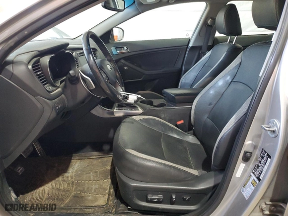 2012 Kia Optima SX with VIN 5XXGR4A66CG060155, listed as a Copart auction lot 53484585 with 0 mi miles and Clean Title. Bid and sale history available at carsss.com. Image 7.