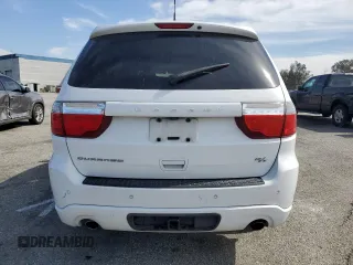 2013 Dodge Durango R/T with VIN 1C4SDHCT2DC559006, listed as a Copart auction lot 49275695 with 117,323 mi miles and Salvage title. Bid and sale history available at DreamBid. Image 6.