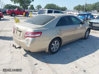 2010 Toyota Camry with VIN 4T4BF3EK5AR033008, listed as a IAAI auction lot 42100598 with 61,034 mi miles. Bid and sale history available at carsss.com. Image 4.