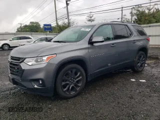 2020 Chevrolet Traverse RS with VIN 1GNEVJKW9LJ221827, listed as a Copart auction lot 57882275 with 54,437 mi miles and Salvage title. Bid and sale history available at DreamBid. Image 1.