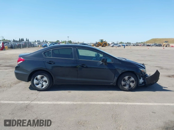 2015 Honda Civic LX with VIN 19XFB2F57FE236972, listed as a IAAI auction lot 42136355 with 114,230 mi miles and . Bid and sale history available at DreamBid. Image 13.