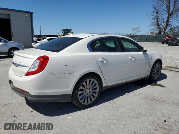 2015 Lincoln MKS с VIN 1LNHL9DK7FG605218, выставлен на аукционе Copart как лот 50882695 с пробегом 160 907 миль миль и Списание • Salvage title. История ставок и продаж доступна на DreamBid. Изображение 3.