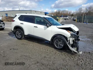 2024 Nissan Rogue S with VIN 5N1BT3AB1RC741668, listed as a Copart auction lot 47246865 with 18,982 mi miles and Salvage Title. Bid and sale history available at carsss.com. Image 4.