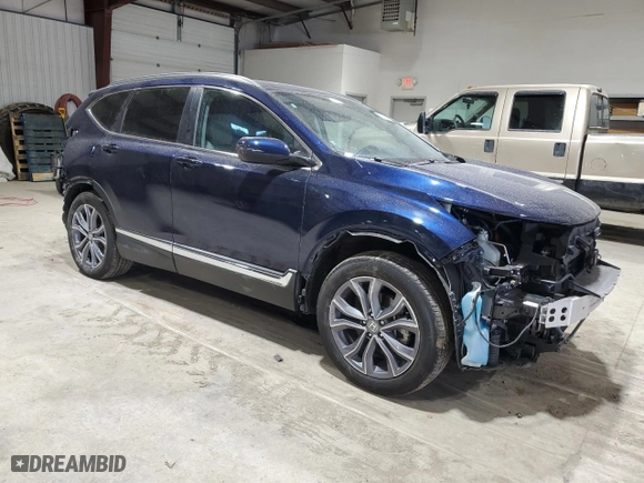 2020 Honda CR-V Hybrid Touring with VIN 7FART6H90LE003947, listed as a Copart auction lot 47390455 with 39,837 mi miles and Salvage Title. Bid and sale history available at carsss.com. Image 4.