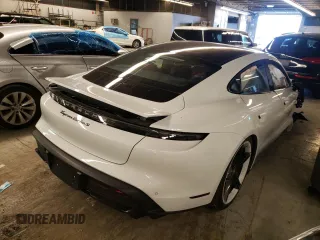 2021 Porsche Taycan Turbo z VIN WP0AC2Y12MLA62060, wystawiony jako Copart lot #52847292 z przebiegiem Nie podano mil oraz Nie do naprawy • Non repairable. Historia ofert i sprzedaży dostępna na DreamBid. Obrazek 4.