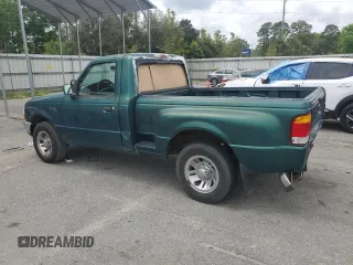 1999 Ford Ranger XL with VIN 1FTYR10C4XTA40745, listed as a Copart auction lot 52181525 with 185,096 mi miles and Salvage Title. Bid and sale history available at carsss.com. Image 2.