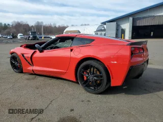 2014 Chevrolet Corvette 2LT with VIN 1G1YD2D77E5104112, listed as a Copart auction lot 51933505 with Not provided miles and Salvage title. Bid and sale history available at DreamBid. Image 2.