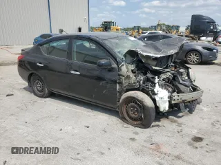 2014 Nissan Versa SV with VIN 3N1CN7AP1EL828753, listed as a Copart auction lot 54168155 with 86,369 mi miles and Salvage Title. Bid and sale history available at DreamBid. Image 4.
