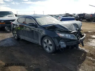 2013 Kia Optima Hybrid EX with VIN KNAGM4AD9D5039557, listed as a Copart auction lot 46344555 with 165,839 mi miles and Salvage Title. Bid and sale history available at carsss.com. Image 4.