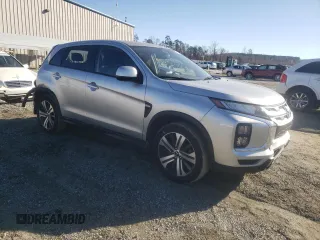 2022 Mitsubishi Outlander Sport ES with VIN JA4ARUAU8NU019330, listed as a Copart auction lot 87734505 with 51,666 mi miles and Salvage Title. Bid and sale history available at carsss.com. Image 4.