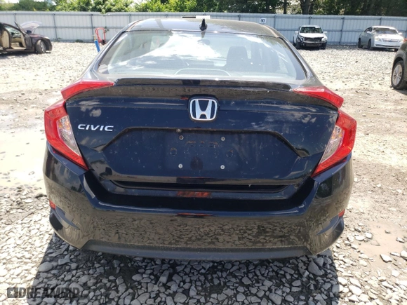 2016 Honda Civic Sedan EX-T with VIN 19XFC1F3XGE223799, listed as a Copart auction lot 57260024 with 107,734 mi miles and Salvage Title. Bid and sale history available at carsss.com. Image 6.