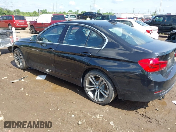 2017 BMW 3 Series 330i xDrive with VIN WBA8D9G5XHNT91375, listed as a IAAI auction lot 42546882 with 107,573 mi miles and . Bid and sale history available at DreamBid. Image 3.