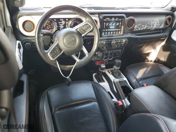 2021 Jeep Gladiator Mojave with VIN 1C6JJTEG2ML522066, listed as a Copart auction lot 45011955 with 30,475 mi miles and Salvage Title. Bid and sale history available at carsss.com. Image 8.
