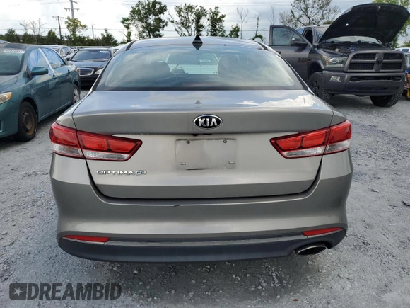2016 Kia Optima LX with VIN 5XXGT4L33GG092023, listed as a Copart auction lot 60788045 with 94,517 mi miles and Clean title. Bid and sale history available at DreamBid. Image 6.