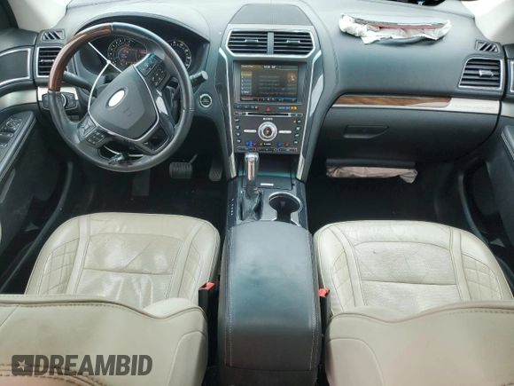 2016 Ford Explorer Platinum with VIN 1FM5K8HT6GGB58210, listed as a Copart auction lot 54358305 with 182,986 mi miles and Salvage Title. Bid and sale history available at DreamBid. Image 8.