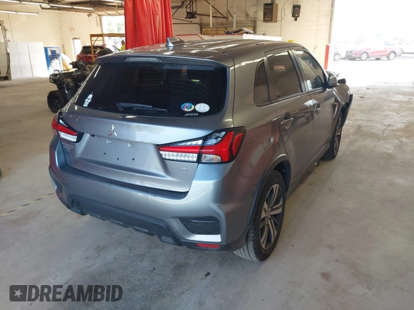 2020 Mitsubishi Outlander ES with VIN JA4AR3AU5LU019034, listed as a IAAI auction lot 42563892 with 105,330 mi miles and . Bid and sale history available at DreamBid. Image 4.
