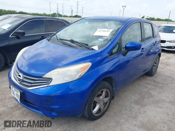 2015 Nissan Note S with VIN 3N1CE2CP5FL438661, listed as a IAAI auction lot 42750142 with Not provided miles and . Bid and sale history available at DreamBid. Image 2.