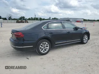 2017 Volkswagen Passat S with VIN 1VWAT7A30HC048893, listed as a Copart auction lot 55266315 with 199,490 mi miles and Salvage title. Bid and sale history available at DreamBid. Image 3.