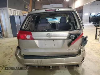 2009 Toyota Sienna XLE with VIN 5TDZK22C19S236333, listed as a Copart auction lot 46102125 with 177,302 mi miles and Non repairable. Bid and sale history available at DreamBid. Image 6.