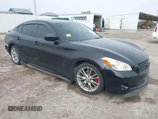 2012 Infiniti M z VIN JN1BY1AP8CM334795, wystawiony jako IAAI lot #41884706 z przebiegiem 113 273 mil mil oraz . Historia ofert i sprzedaży dostępna na DreamBid. Obrazek 1.
