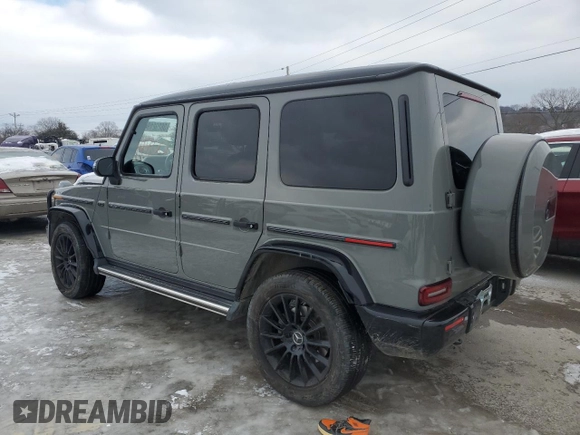 2021 Mercedes-Benz G 550 with VIN W1NYC6BJ9MX418324, listed as a Copart auction lot 38292194 with 14,800 mi miles and . Bid and sale history available at DreamBid. Image 2.