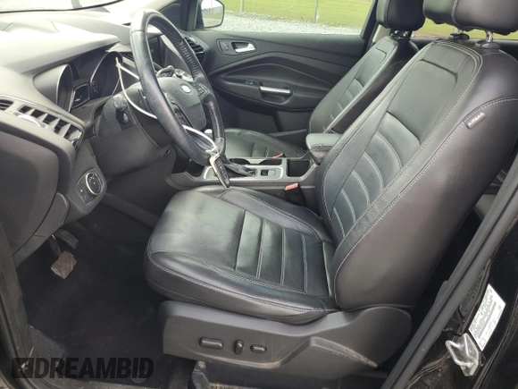 2017 Ford Escape Titanium with VIN 1FMCU0JD5HUB95239, listed as a Copart auction lot 55458405 with 106,193 mi miles and Clean Title. Bid and sale history available at carsss.com. Image 7.