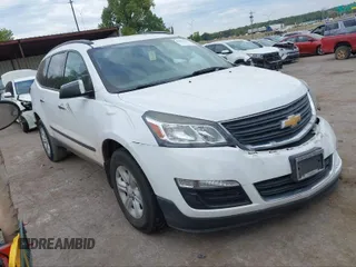 2017 Chevrolet Traverse LS with VIN 1GNKRFED6HJ312513, listed as a IAAI auction lot 41180020 with 126,787 mi miles and . Bid and sale history available at DreamBid. Image 1.