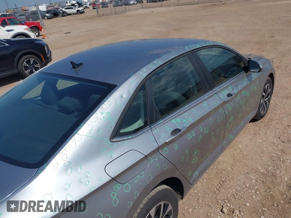 2024 Volkswagen Jetta S with VIN 3VW5M7BU8RM081548, listed as a IAAI auction lot 42703138 with 31,686 mi miles and . Bid and sale history available at DreamBid. Image 19.
