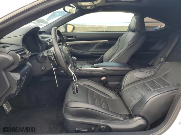 2019 Lexus RC with VIN JTHHA5BCXK5009507, listed as a Copart auction lot 73850854 with 82,575 mi miles and Non Repairable. Bid and sale history available at carsss.com. Image 7.