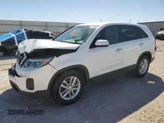 2015 Kia Sorento LX with VIN 5XYKT3A66FG561780, listed as a Copart auction lot 47789405 with 46,635 mi miles and Salvage Title. Bid and sale history available at DreamBid. Image 1.